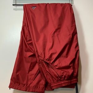 Adidas L Red Warmup pants
